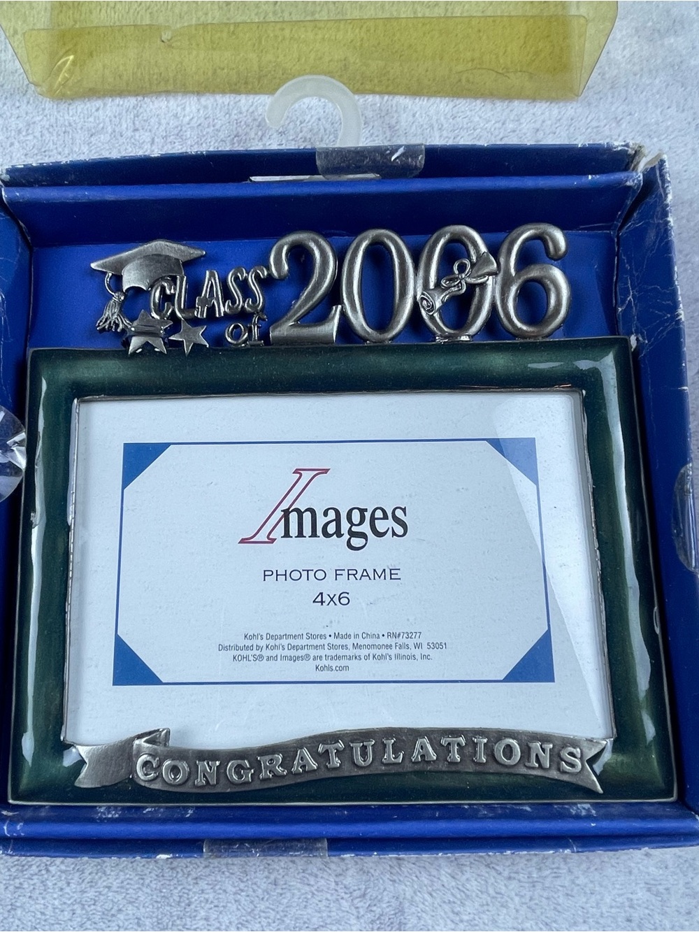 2006 'Class of 2006' Green Photo Frame - Congratulations
